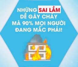 Những sai lầm dễ gây cháy nổ
