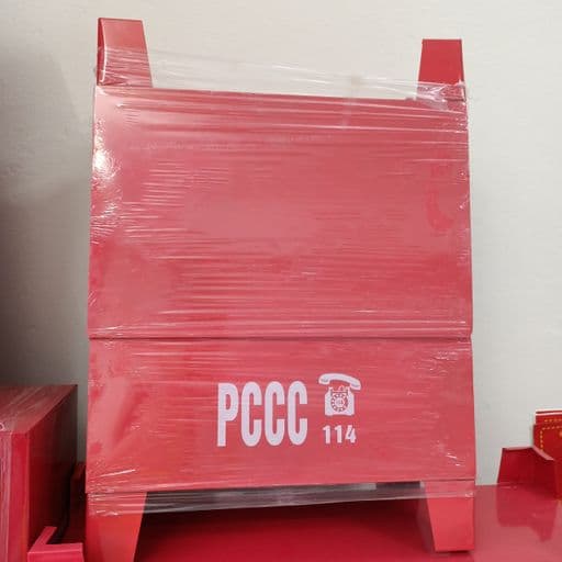 Kệ đựng 2 bình chữa cháy