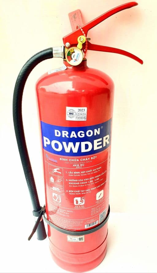 Bình bột chữa cháy MFZ4 Dragon