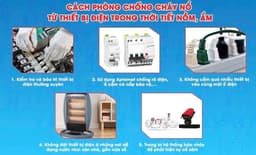 CÁCH PHÒNG NGỪA CHÁY NỔ DO THIẾT BỊ ĐIỆN TRONG THỜI TIẾT NỒM