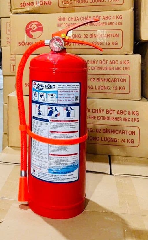 Bình chữa cháy MFZL4 dạng bột